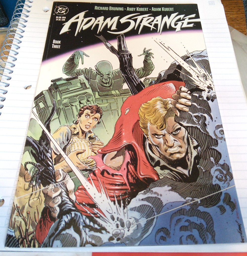 Adam Strange #3 July 1990 DC Comics